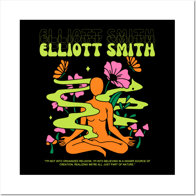 Elliott Smith // Yoga Wall Art by Mamamiyah